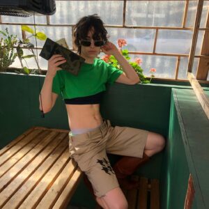 Brigette Lundy-Paine Instagram - had a dream i was about to get arm implants but got scared