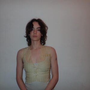 Brigette Lundy-Paine Instagram - berlinale for i saw the tv glow
styled by @namevarg.ltd 
asst. by @y00017_ 

in 
@ave_evayon 
@lepingchen_official 
@pillow.prince.official 

makeup by @kenny._campbell 

📺