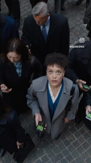 Britne Oldford Instagram - “What does a highly advanced civilization have to do to get noticed around here? Watch the extended cut of Hello Down There, a tale of intergalactic outreach, directed by Martin Scorsese.

Learn more at squarespace.com/hello-down-there “

So… I did a new thing 😇
#squarespace #superbowl