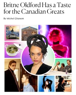 Britne Oldford Instagram - Had the pleasure of chatting with @tvscholar for @thecut about @deadringers and some other fun stuff!
Photo credit @heatherdapaah