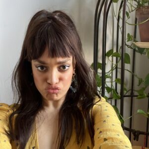 Britne Oldford Instagram - I wear this shirt a lot. It’s from @shopskyandthemoon Earrings are once again from @ayudasto ‘a brand @deyudasto #internationalwomensday shout outs. I’d also like to thank my mom for being a babe. An epic, epic babe. It’s also Friday.