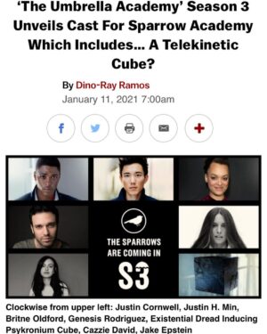 Britne Oldford Instagram - Aaaaand we’re back. @netflix @umbrellaacad I’m still pinching myself. LET’S GO!!! 
Link in the bio!
#umbrellaacademy 
#sparrowacademy
#Netflix
#Deadline