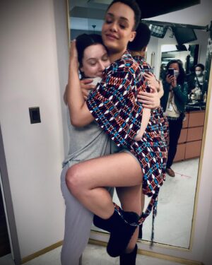 Britne Oldford Instagram - @deadringers #bts #photodump #tb