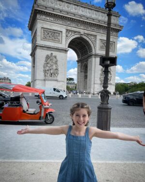 Britney Haynes Instagram - It’s more Paris/spoiler alert for my Christmas card. 🌤️🥐📸