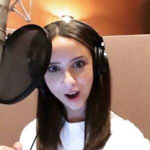 Britt Baron Instagram - Tomorrow! This beautiful thing we worked so hard on for so many hours will be out for the world tomorrow!!! Here’s a photo from my first Tifa recording session where I was just hoping I wouldn’t get fired. I love Tifa so much and I hope we did this epic story justice for all of the fans who have waited so long! Wow ok ah surreal, what an experience, what even is life? See ya in Midgar folks!
#ffviiremake #FF7R #tifa