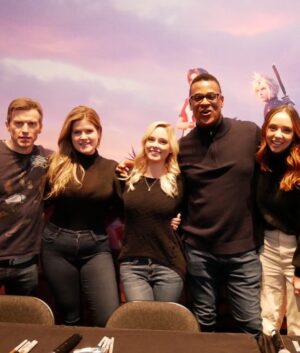 Britt Baron Instagram - Is this real life??? After spending countless hours alone in a recording booth, getting the chance to spend the weekend with the cast, @squareenix family, and the FANS was so rewarding! I loved every second of voicing Tifa and the @finalfantasyvii fan base has been so welcoming, it was such a joy getting to meet some of you at #paxeast Can’t wait for April 10th!!!!
#ffviiremake #Paxeast #paxeast2020 #finalfantasyviiremake