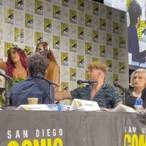 Brittany Baker Instagram - EXCLUSIVE footage of the altercation between TBS Champion Mercedes Moné, with Kamille by her side, and Dr. Britt Baker D.M.D at the AEW panel at SDCC!

#aew #allelitewrestling #mercedesmone #brittbaker #tonykhan
