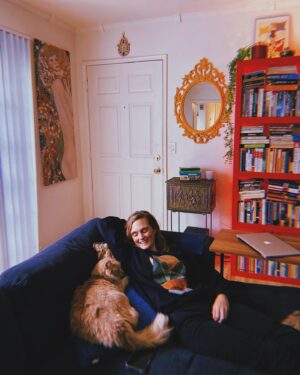 Brittany Curran Instagram - Happy birthday to one of the best friends I’ve ever had / best humans to ever exist. 

@karinalovewolfe 💖🥳🐱

You love the people in your life with your whole heart, you love the animals with even more than your whole heart, you are remarkably laugh-out-loud funny with an alarming consistency, you are a brilliant actress who brings a depth of humanity to each role which humanity might not even deserve, you took an already strikingly exceptional specimen of a woman (ie me, obviously) who had experienced decades of significant and relentlessly repeated close-female-friendship trauma (there are a few other wonderful exceptions here, I would be remiss to not make note of) and you made her feel like she was home again, you are an outstanding chef, you are a Ticket To Ride master, you are a fully biological mother to two perfect cats, you are… ✨Strike Squid✨

I love you even more than those llamas we chased in Mexico two and a half years ago. 👩🏻‍❤️‍💋‍👩🏼💖🎂🐈🍾🥂