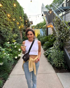 Brittany O'Grady Instagram - 27 was about finding peace amongst the beautiful chaos & storms of life ✨ Cheers to 28 ✨ MAY IT BE GREAT 🥹