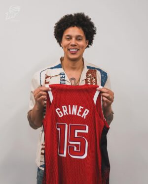Brittney Griner Instagram - When you see GRINER 15… just know it’s time to handle business for a third time 🥇🥇🥇… PARIS BOUND bby!!!!