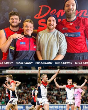 Broden Kelly Instagram - The Salem game 😍 Broden Kelly from @theauntydonnagallery dropped in on this week's podcast and brought back a favourite Dees memory #DemonSpirit