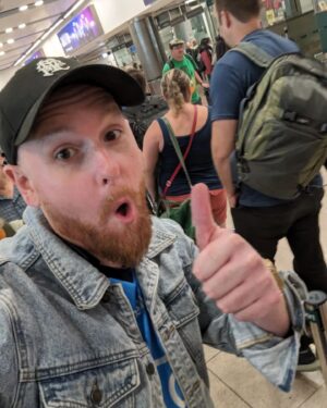 Broden Kelly Instagram - Just arrived in beautiful Dublin! What a beautiful city! Full of positivity! I'm going to walk out of this airport and start throwing fucken haymakers at anything moving!!!