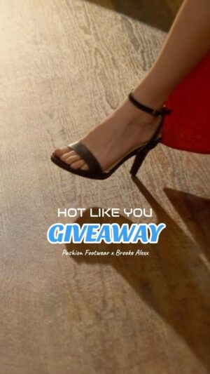 Brooke Alexx Instagram - GIVEAWAY!!! Win Brooke Alexx merch AND a pair of Pashion Footwear convertible heels, as seen in my “Hot Like You” music video 🔥

HOW TO ENTER:
1. Like and save this video
2. Follow @brookealexx and @pashionfootwear 
3. Tag 2 hot friends 🥵

BONUS ENTRY: Share the “Hot Like You” music video on your story and tag both accounts

3 WINNERS will be announced on May 11, just in time for Mother’s Day gifting 😉

GOOD LUCK ❤️‍🔥