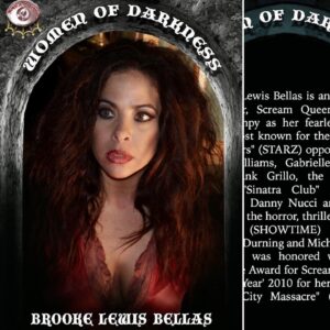 Brooke Lewis Bellas Instagram - TERROR CARDS RELEASES “WOMEN OF DARKNESS” DIGITAL TRADING CARDS WITH SCREAM QUEEN BROOKE LEWIS BELLAS AS AN AWARD CARD WITH COLLECTION OF SET 8-14
I am humbled & honored to share, as #february #womeninhorrormonth #wihm approaches, @terrorcardz #terrorcards releases “Women Of Darkness”#womenofdarkness #digital #digitalart #tradingcards & I am gratefully an #award #card #offering in this set 8-14🎴 #actress #screamqueen #brookelewisbellas #crypt card❤️☠️ Thank you @womenofdarkness2015 for nominating me at Terror Cards 2022❤️ I hope to make you & the team proud❤️🎴 This February #tradingcards set features 16 #womeninhorror #screamqueens & you must #collect #8-14 to obtain my award card❤️ Join the app and start collecting #free 🙌, then you can work your way up to purchasing our sets throughout the month of February❤️ Terror Cards went digital in 2017 & users have collected over 3.5 million cards since! This set is fully confidential, so I do not even know who I am set with, but I want to wish a congrats to all these #horror #women ❤️☠️🍾🥂
www.TerrorCards.com  #gamers #collectibles #memorabilia #horrorfans #horrorcollector #horrorlover #horrorlife #horrornerd 💋