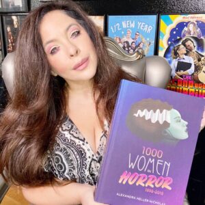 Brooke Lewis Bellas Instagram - ‘1000 WOMEN IN HORROR, 1895-2018’ HISTORICAL COMMEMORATIVE BEST-SELLING COFFEE TABLE BOOK
On this #fridaythe13th I felt compelled to share a true #horror #honor 💜, as I was included & #acknowledged in this exquisite #homage #historical #commemorative #coffeetablebook from #alexandrahellernicholas titled ‘1000 Women In Horror, 1895-2018’ #1000womeninhorror #book 📕👻💜 I received my copy & it inspired a #screamqueens scream💜 Alexandra describes this piece as a #loveletter “Blowing a #kiss back through time and space”💋 I would be remiss to mention my dear friends & associates names who are honored too, in fear of leaving out those I love & admire👑 I do want to share that we are positioned with #femaledirectors writers, producers, #celebrities & #icons from mainstream to #indiefilm #horrormovies 🎥☠️, including some of my #hollywood #idols @elizabethtaylor @joancollinsdbe @karenblackreal @therealelvira & more!🙌👑 And, I do have to thank one of my favorite #womeninhorror @stacilaynewilson for sharing & celebrating our great news!🍾🥂 I literally cried, as we all work so hard in a #movie #tv business that is not always rewarding, so these #goldennuggets of acknowledgement make me feel like I am on the right path in my #actress #producer career🎥🙏💜 You can purchase your copy @amazon @barnesandnoble & more! From #brookelewisbellas with gratitude & a kiss to the #horrorfans on this #happyfridaythe13th 🎥☠️💋