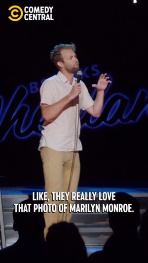 Brooks Wheelan Instagram - We’re all a little too chill about that one photo of Marilyn Monroe