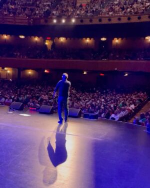 Brooks Wheelan Instagram - The writers strike sucked but it took me out on the road with my friends and people I look up to. Me and John did 20  cities so he could pay his @lastweektonight staff (which he won’t talk about) and we always got stoked when @sethmeyers would join and make us try a little harder because we NEED him to like us. Here’s junk from the tour. It was fun.