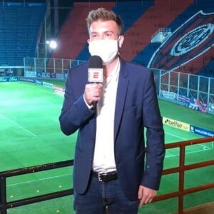 Bruno Heder Instagram - Cumpliendo un sueño! 🙌🏻

Muito obrigado pela confiança e pela oportunidade @espnbrasil