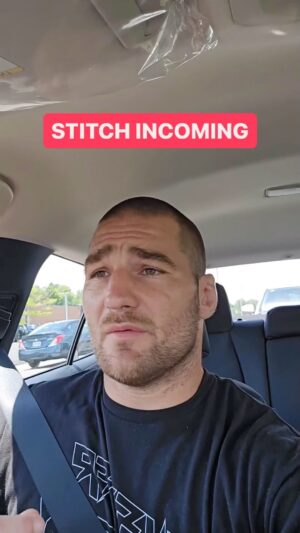 Bryan Callen Instagram - Let’s end this beef! Sean Strickland and David Goggins are both great in their arenas let’s see them step outside their comfort zone! #foryou #fyp #fighter #davidgoggins #seanstrickland #ufc #alphamale