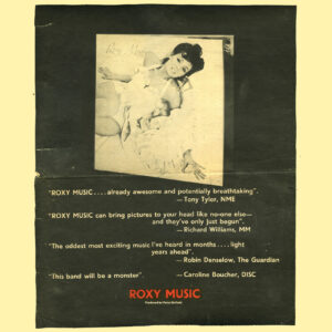 Bryan Ferry Instagram - On 16 June, 1972, Roxy Music released their eponymous debut album.

#roxymusic #debut #album #onthisday #otd
