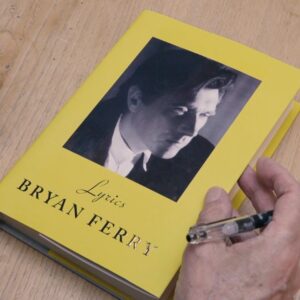 Bryan Ferry Instagram - The book "Lyrics", the collected lyrics from the whole of Bryan Ferry's career, was published on 5 May, 2022. 

#bryanferry #lyrics #book