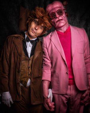 Bryan Fuller Instagram - HAPPIEST OF HAPPY BIRTHDAYS TO MY FAVORITE MONSTER KID, CHOCULA TO MY FRANKENBERRY. I LOVE YOU, DAVE DASTMALCHIAN.

📸 @steveagee
🍓@immortalmasks