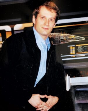 Bryan Fuller Instagram - FLASHBACK FRIDAY WITH GARRET WANG THEN AND NOW - SO NICE TO RECONNECT, GARRET! #STARTREKVOYAGER