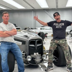 Bryan Fuller Instagram - Big thanks to the entire @fullermotoshop and @savoyautomuseum team for an awesome full day of load in for the #forgedbyfuller exhibit!  Such a great group of guys right here!  Solid!  Opening Gala tickets are sold out but the collection of 25 is on display till Dec 1st!  DM me if you’re in town over that period and I’ll try to meet you there for a personal tour. Feeling grateful to have this opportunity.  #fullermoto #savoyautomobilemuseum