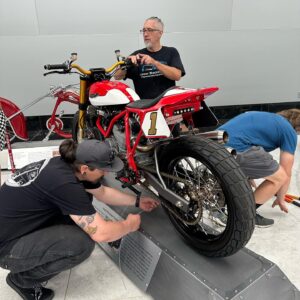 Bryan Fuller Instagram - Big thanks to the entire @fullermotoshop and @savoyautomuseum team for an awesome full day of load in for the #forgedbyfuller exhibit!  Such a great group of guys right here!  Solid!  Opening Gala tickets are sold out but the collection of 25 is on display till Dec 1st!  DM me if you’re in town over that period and I’ll try to meet you there for a personal tour. Feeling grateful to have this opportunity.  #fullermoto #savoyautomobilemuseum