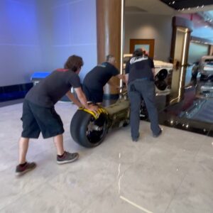 Bryan Fuller Instagram - Big thanks to the entire @fullermotoshop and @savoyautomuseum team for an awesome full day of load in for the #forgedbyfuller exhibit!  Such a great group of guys right here!  Solid!  Opening Gala tickets are sold out but the collection of 25 is on display till Dec 1st!  DM me if you’re in town over that period and I’ll try to meet you there for a personal tour. Feeling grateful to have this opportunity.  #fullermoto #savoyautomobilemuseum