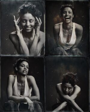 Brytni Sarpy Instagram - Face off with @jeremiahlazo 🩶