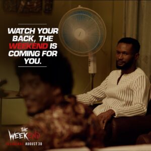 Bucci Franklin Instagram - Putukwaki chitowkoi 💪🏿 #theweekendiscoming 

 #theweekendfilm Coming to a cinema near you on August 30th. 
.
Produced by: @uchelouisokocha
Directed by: @danieloriahi
Production 🏠: @trino_motion_pictures
Distributed by: @filmoneng
.
Cinemas 
@filmhousecinemas 
@genesiscinemas 
@silverbirdcinemas 
@vivacinemasnigeria 
@bluepicturescinemas 
@cartegecinemasasaba
@citadelcinemas 
@dreamparkcinemas 
@filmworldng 
@grandcinemas 
@habitatcinemas 
@kadacinemas 
@ozonecinemas 
@rainbowcinemasonitsha 
@g2gcinemas
@ebonylifecinemas
@skycinemasng
@brandscinemas 
@megaonecinemas 
@heritage_cinemas 
@oop|cinemas 
@imperial_cinemas 
@covenantpluscinemas_ng 
@havanacinemas 
@meespalacecinema
@thc_cinemax
@wosamcinemas
@royalrootcinemas 
@mila_cinemas 
@timsedcinema 
@cine21ng
@brandcinemas 
@kapcinemas 
@dumescinemas
.
 #theweekendmemes #memes #nollywoodmovies #trinomotionpictures