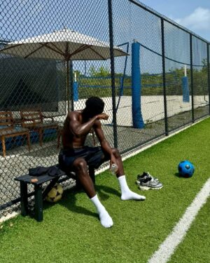 Bukayo Saka Instagram - Rest & Reset