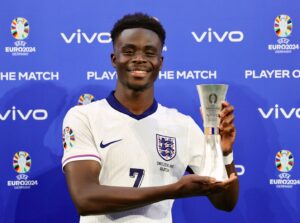 Bukayo Saka Instagram - GOD’S CHILD‼️😇