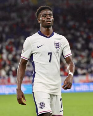 Bukayo Saka Instagram - Happy with the win. Let’s build now 💪🏿 🏴󠁧󠁢󠁥󠁮󠁧󠁿