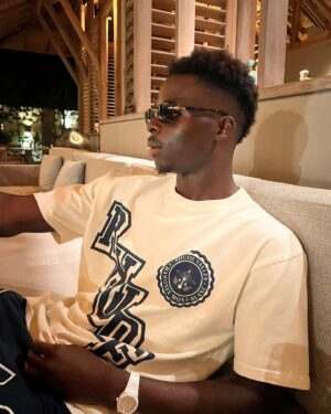Bukayo Saka Instagram - Rest & Reset