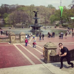 Burkely Duffield Instagram - Already getting excited to be heading back to New York for #nycc2017 next week!! #🤗 #beyondseason2 #WOOOO
Oh and here's me playing it cool in Central Park last year 😎 #thinkerpose