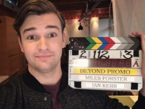 Burkely Duffield Instagram - Shooting a super fun promo for Beyond for the day! #🎬 #beyondseason2 #alwayslovinsetlife🤗 #shortbutsweet #annnnndthatsawrap
