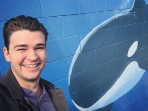 Burkely Duffield Instagram - Met a whale while out on a Wednesday walk 🚶‍♂️
#namedhimWilbert #🐳 #☀️