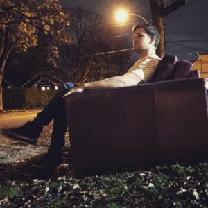 Burkely Duffield Instagram - Pondering under the night sky with glowing antennae✨ #🌌