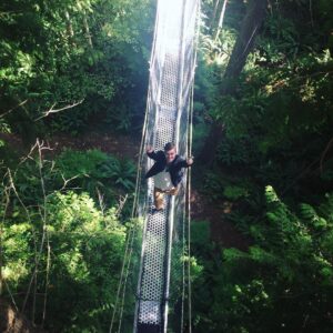Burkely Duffield Instagram - Treewalking in the sun ☀️
#🌲||🌲