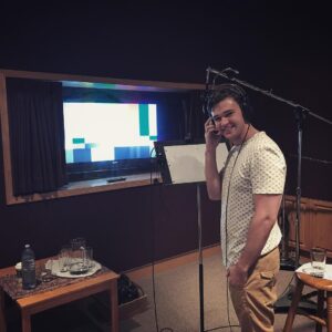 Burkely Duffield Instagram - First ADR session for #beyond Season 2 today! One step closer to our 2018 release!! #🎤 #🎧