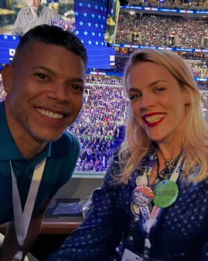 Busy Philipps Instagram - impossible for me to find the words right now for the past few days- it’s going to have to be an entire podcast episode but until then i do have one: 
 🇺🇸VOTE!!!🇺🇸
@kamalahq @kamalaharris  @timwalz @gewhitmer @harrisonjaime @thecreativecoalition @themeteor @emergeamerica @azdemparty @demconvention 🇺🇸