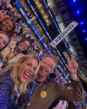 Busy Philipps Instagram - impossible for me to find the words right now for the past few days- it’s going to have to be an entire podcast episode but until then i do have one: 
 🇺🇸VOTE!!!🇺🇸
@kamalahq @kamalaharris  @timwalz @gewhitmer @harrisonjaime @thecreativecoalition @themeteor @emergeamerica @azdemparty @demconvention 🇺🇸