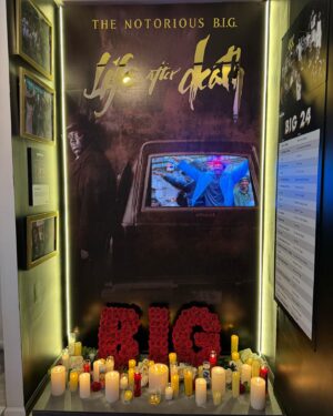 C.J. Wallace Instagram - PRADA U TDUB🧶🫶🏾💫
make sure y’all pull up to @thebiggieexperience before it’s too late!! only open for a limited time & the pieces inside will be rotating throughout the next few months!!!👏🏾🙌🏾