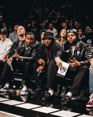 C.J. Wallace Instagram - David • Smitty • Melvin 🧶🧶🧶
@barclayscenter @brooklynnets @greotagency