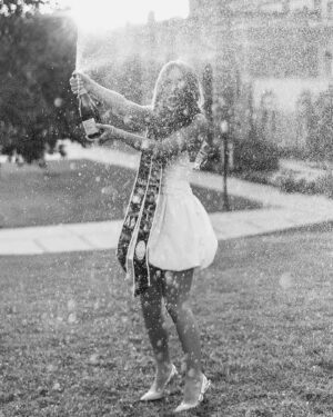 Caitlin Carmichael Instagram - Dear @ucla ,

When I first arrived on your campus as a wide-eyed 15 year old, I never could have fathomed the extent to which my life was about to change. Westwood has truly become a home in which I have thrived in a community of my peers and faculty who have encouraged me to embrace my unique perspective, seek opportunities to make a difference in the lives of others, and aspire to tell stories that spark empathy among individuals from all walks of life. An invisible string of blue and gold tied me to you, and you have taught me to dream bigger than I ever thought possible. I am eternally grateful to be a Bruin. 4's up forever! 🩵🧸

B.A. American Literature and Culture @uclaenglish 
B.A. Sociology
Minor in Film, Television, and Digital Media @ucla_tft