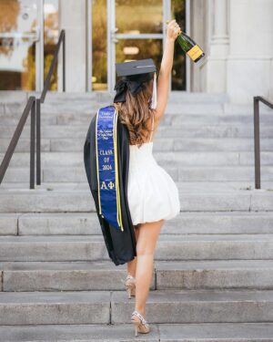 Caitlin Carmichael Instagram - Dear @ucla ,

When I first arrived on your campus as a wide-eyed 15 year old, I never could have fathomed the extent to which my life was about to change. Westwood has truly become a home in which I have thrived in a community of my peers and faculty who have encouraged me to embrace my unique perspective, seek opportunities to make a difference in the lives of others, and aspire to tell stories that spark empathy among individuals from all walks of life. An invisible string of blue and gold tied me to you, and you have taught me to dream bigger than I ever thought possible. I am eternally grateful to be a Bruin. 4's up forever! 🩵🧸

B.A. American Literature and Culture @uclaenglish 
B.A. Sociology
Minor in Film, Television, and Digital Media @ucla_tft
