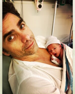 Caitlin McHugh Instagram - A devoted father since day 1. Billy is blessed beyond measure to call you Dad. Happy Father’s Day @johnstamos