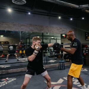 Caleb Plant Instagram - What @trevmccumby thinks he’s asking for and what he’s going to get is two different things. It’s deep water, I can assure that 😤🛡️🗡️
